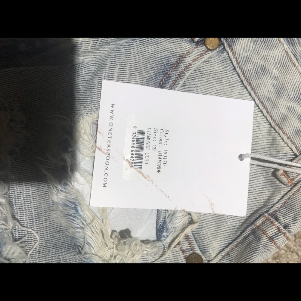 BRAND NEW One by One Teaspoon distressed skirt - Picture 6 of 6